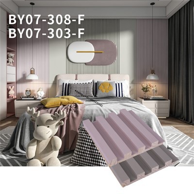 Painéis de parede de ripas de madeira maciça