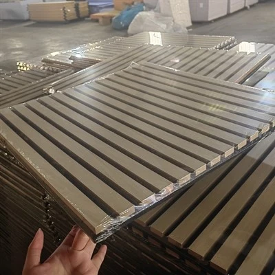 Painel de parede acústico de Akupanel de alta qualidade MDF à prova de som para decoração de interiores